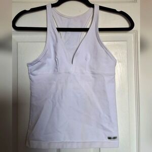 BLUEFISH Women M Racerback Tank Rare Y2K Tribal‎ Rose Biker Moto Vacation Travel